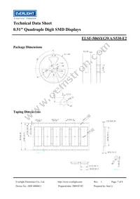 ELSF-506SYGWA/S530-E2 Datasheet Page 7