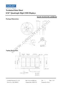 ELSF-511SYGWA/S530-E2 Datasheet Page 7