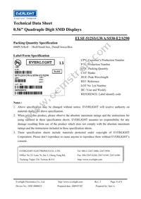 ELSF-512SYGWA/S530-E2/S290 Datasheet Page 8