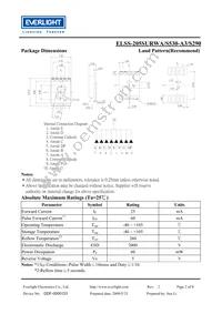 ELSS-205SURWA/S530-A3/S290 Datasheet Page 2