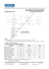 ELSS-205SYGWA/S530-E2/S290 Datasheet Page 2