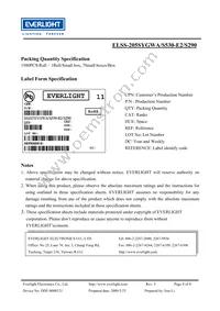 ELSS-205SYGWA/S530-E2/S290 Datasheet Page 8