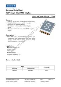 ELSS-205USRWA/S530-A3/S290 Datasheet Cover