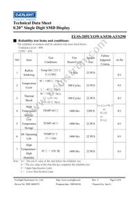 ELSS-205UYOWA/S530-A3/S290 Datasheet Page 6