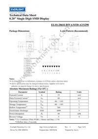 ELSS-206SURWA/S530-A3/S290 Datasheet Page 2