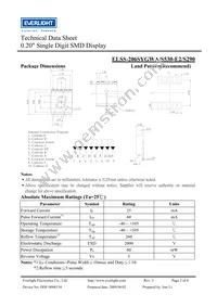 ELSS-206SYGWA/S530-E2/S290 Datasheet Page 2