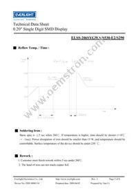 ELSS-206SYGWA/S530-E2/S290 Datasheet Page 5