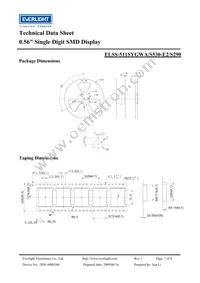 ELSS-511SYGWA/S530-E2/S290 Datasheet Page 7