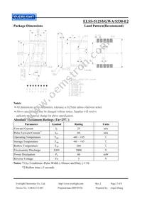 ELSS-512SYGWA/S530-E2 Datasheet Page 2