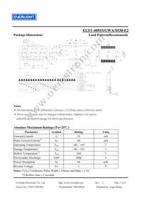 ELST-405SYGWA/S530-E2 Datasheet Page 2