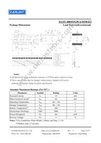 ELST-406SYGWA/S530-E2 Datasheet Page 2