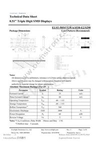 ELST-505SYGWA/S530-E2/S290 Datasheet Page 2