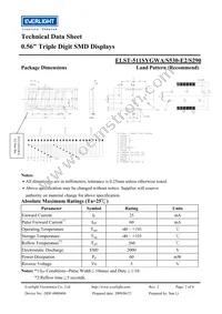 ELST-511SYGWA/S530-E2/S290 Datasheet Page 2