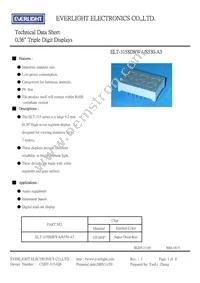 ELT-315SDRWA/S530-A3 Datasheet Cover