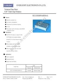 ELT-315USOWA/S530-A3 Datasheet Cover