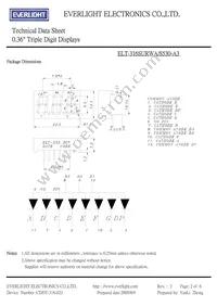 ELT-316SURWA/S530-A3 Datasheet Page 2