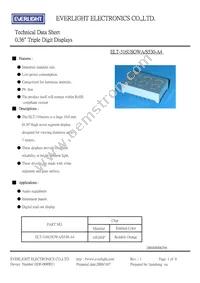 ELT-316USOWA/S530-A4 Datasheet Cover