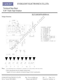 ELT-316USOWA/S530-A4 Datasheet Page 2