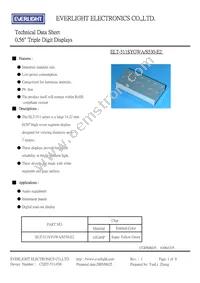 ELT-511SYGWA/S530-E2 Datasheet Cover