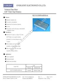 ELT-511USOWA/S530-A4 Datasheet Cover