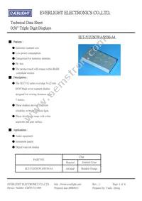 ELT-512USOWA/S530-A4 Datasheet Cover