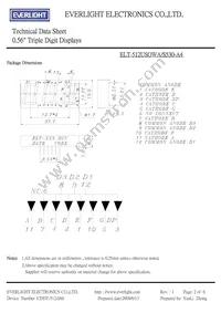ELT-512USOWA/S530-A4 Datasheet Page 2