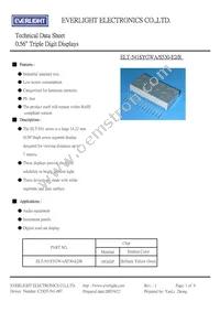 ELT-541SYGWA/S530-E2/R Datasheet Cover