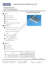 ELT-542SYGWA/S530-E2/R Datasheet Cover