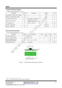 EM 1BV0 Datasheet Page 2