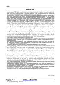 EM01ZW Datasheet Page 5