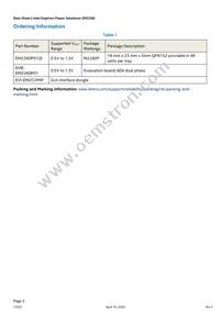 EM2260P01QI Datasheet Page 2