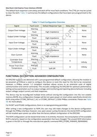 EM2260P01QI Datasheet Page 22