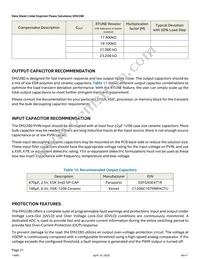 EM2280P01QI Datasheet Page 21