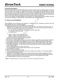 EM68C16CWQG-25IH Datasheet Page 8