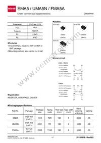 EMA5T2R Datasheet Cover