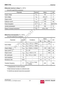 EMB11FHAT2R Datasheet Page 2