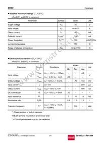 EMB61T2R Datasheet Page 2