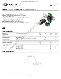 EMC-20-DIN Datasheet Cover