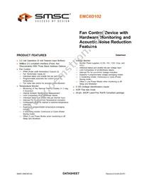 EMC6D102-CZC-TR Datasheet Cover