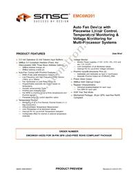 EMC6W201-AEZG Datasheet Cover