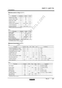 EMF17T2R Datasheet Page 2