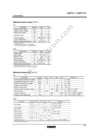 EMF21T2R Datasheet Page 2