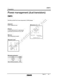 EMF9T2R Datasheet Cover