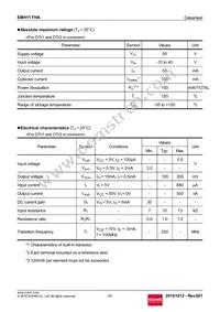 EMH11FHAT2R Datasheet Page 2