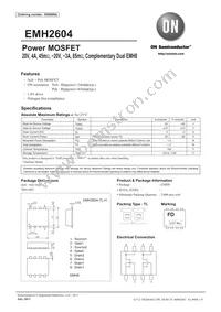 EMH2604-TL-H Datasheet Cover