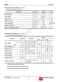EMH61T2R Datasheet Page 2