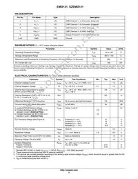 EMI2121MTTAG Datasheet Page 2