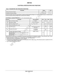 EMI7403FCTBG Datasheet Page 3