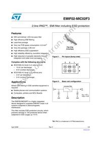 EMIF02-MIC02F3 Datasheet Cover