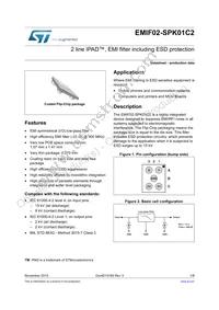 EMIF02-SPK01C2 Datasheet Cover